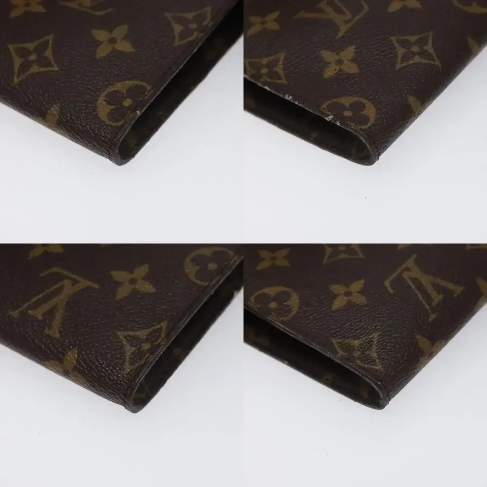 Louis Vuitton Monogram Bucket PM Accessory Pouch Brown